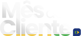 Mês do cliente 2025 logo